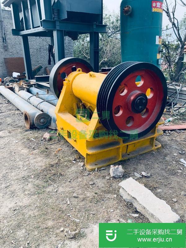 河南出售二手顎式破碎機