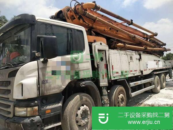湖南出售二手中聯(lián)56米泵車手續(xù)齊全