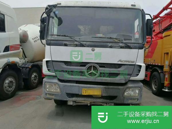 河北出售二手2011年三一奔馳48米泵車手續齊全