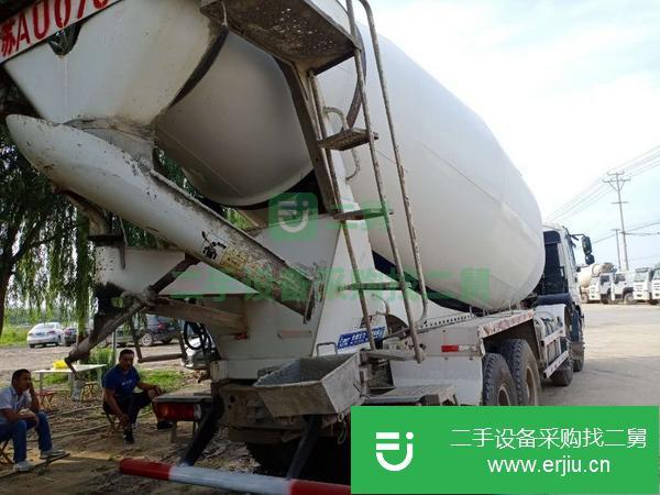 山東出售二手18年歐曼攪拌車前四后八國五大20方375馬力