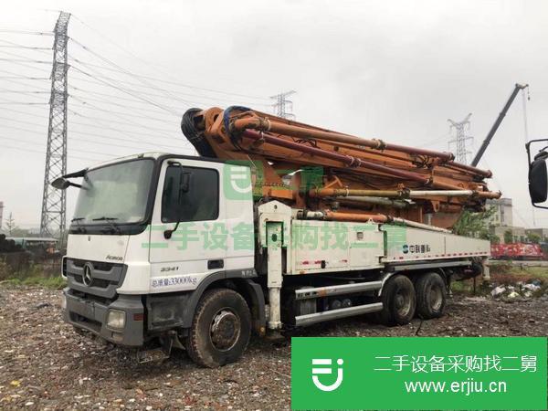 廣東出售二手奔馳49米六節臂泵車手續齊全