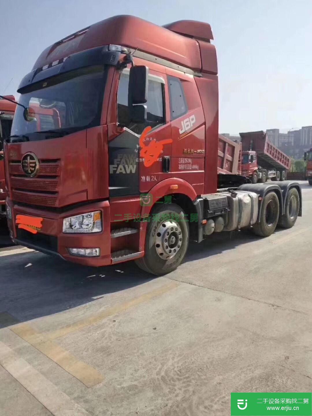 江西出售二手解放J6P牽引車