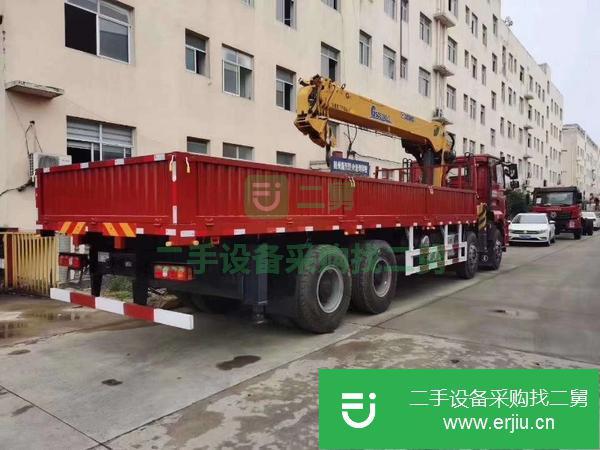 湖北出售二手前四后八徐工14噸隨車吊可全國分期