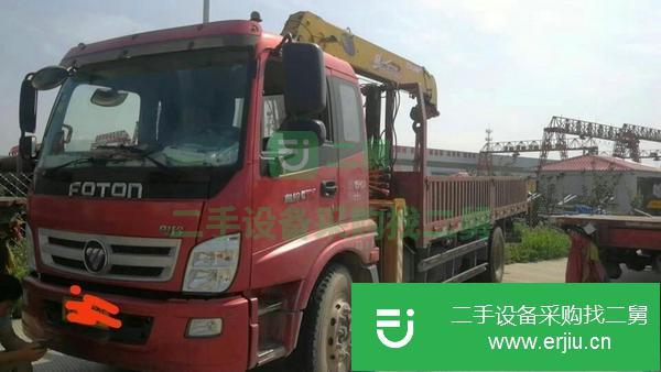 湖北出售二手6.3噸古河16年隨車吊