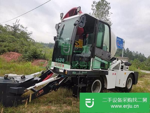 安徽出售二手混凝土自動上料攪拌車