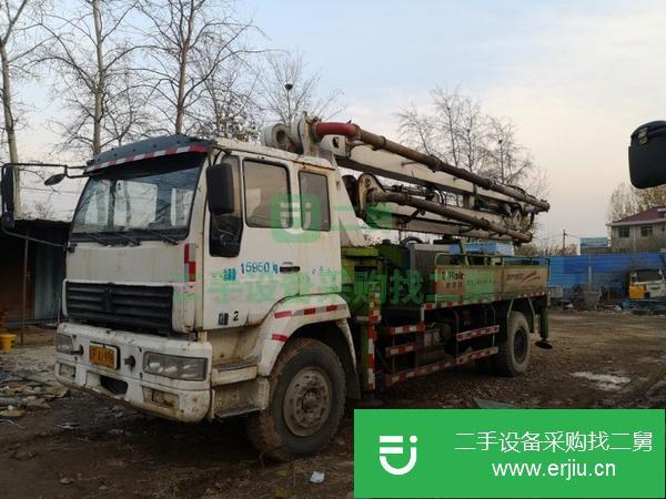 天津出售二手中聯(lián)24米泵車