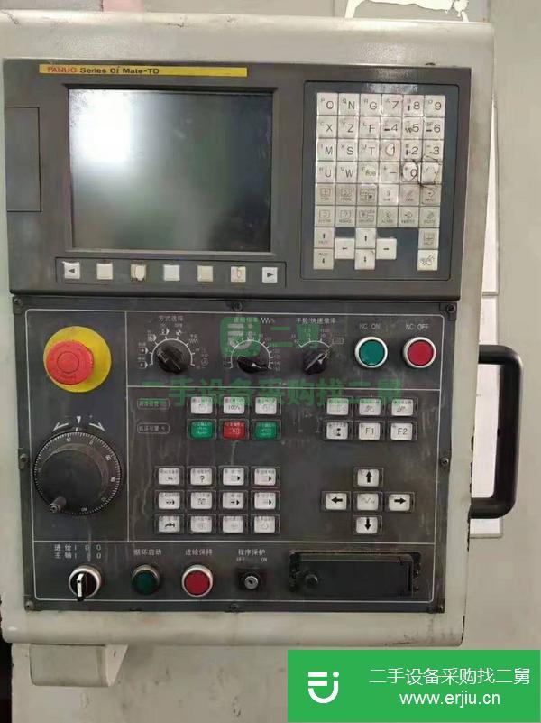 江蘇出售二手寶雞CK7520A數控斜軌車床
