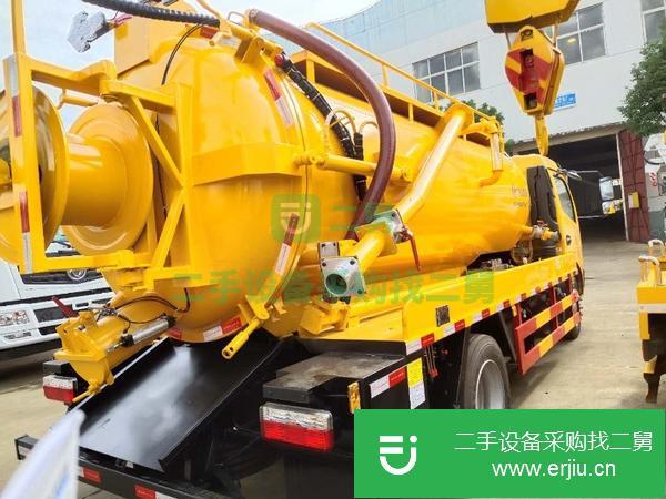 湖北出售二手東風多利卡清洗吸污車
