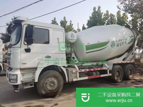 遼寧出售二手17年德龍攪拌車國五排放大14方