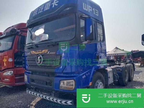 山東出售二手17年重體德龍牽引車(chē)500馬力國(guó)五排放