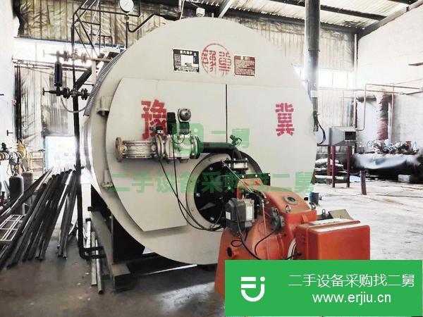 安徽出售二手六噸燃氣蒸汽鍋爐