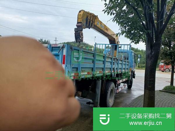 安徽出售二手八噸單橋徐工吊車，手續齊全