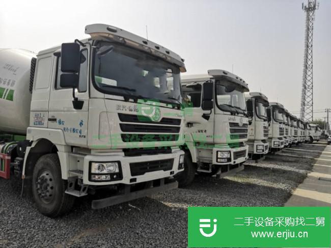 山東出售二手陜汽重卡攪拌車