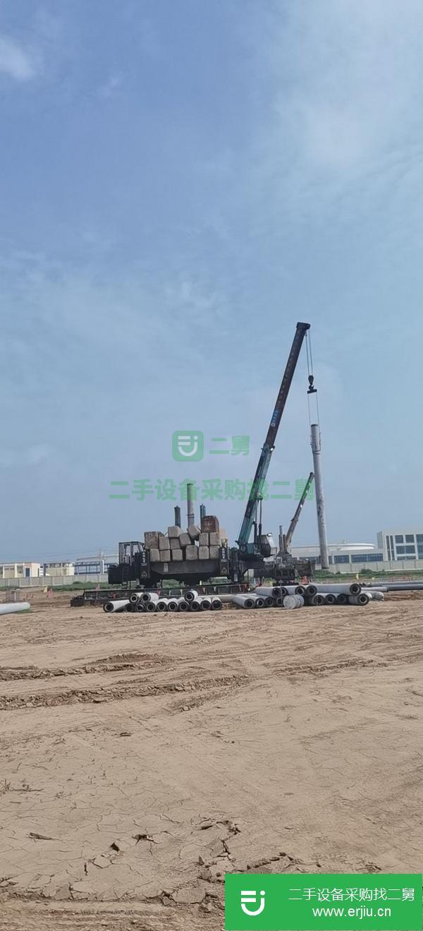 河南出售二手山河智能靜打樁機