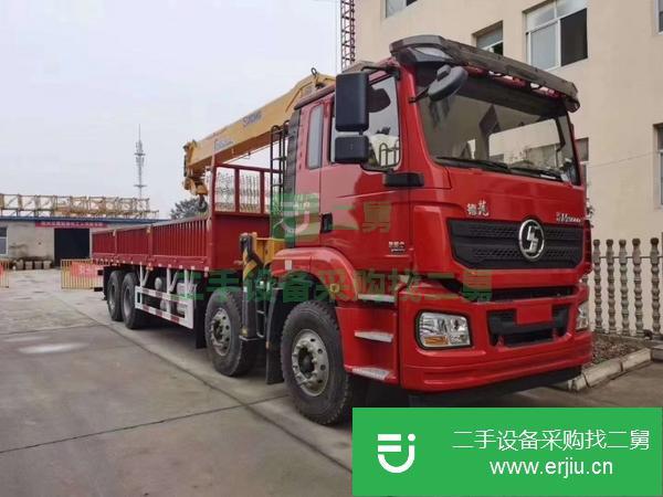 湖北出售二手前四后八徐工14噸隨車吊可全國分期