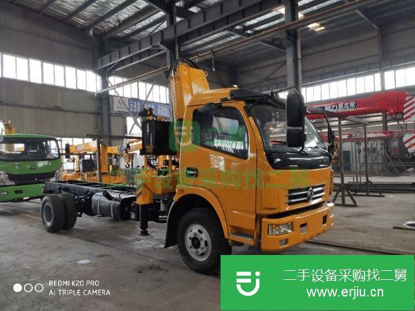 云南出售二手東風6.3噸徐工隨車吊
