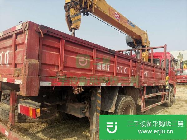 天津出售精品二手東風吊車，上裝徐工12噸吊機