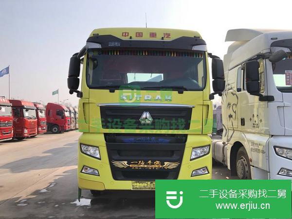 山東出售二手牽引車(chē)汕德卡C7H，540馬力
