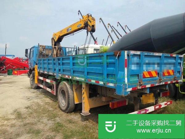 湖北出售二手石煤6.3噸隨車吊