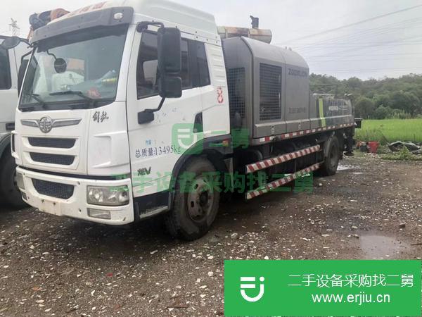 湖南出售二手中聯10018國四車載泵車況一流的