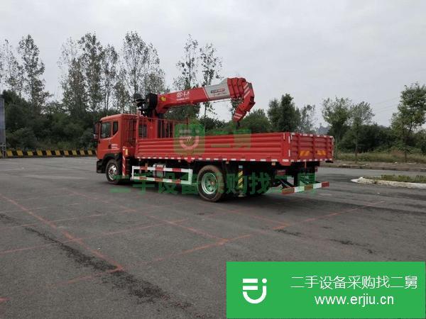 山西出售二手陜汽德龍新M3000配徐工12噸隨車吊