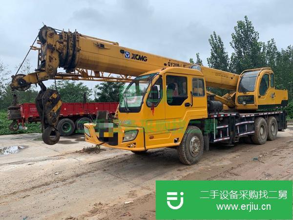 河南出售二手徐工20b-1汽車吊手續齊全