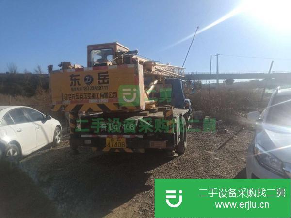 北京出售二手09年泰安8噸汽車吊