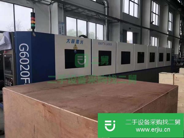 山西出售二手大族4000W6020交換臺(tái)激光切割機(jī)