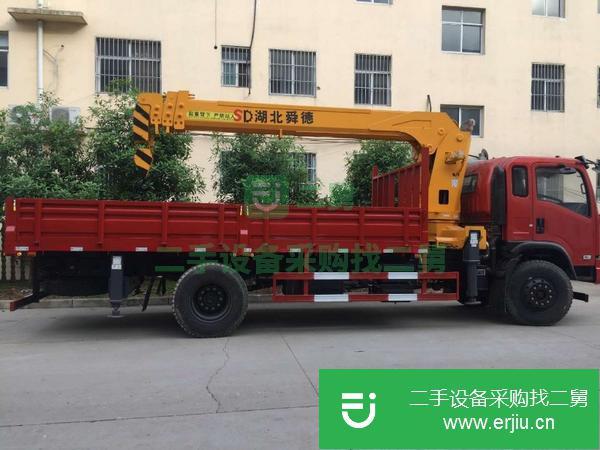 湖北出售二手東風(fēng)6.3噸吊車,玉柴160馬力,法士特8檔變速箱,3.6噸前橋,9噸后橋,280三層大梁,10.00R20鋼絲胎