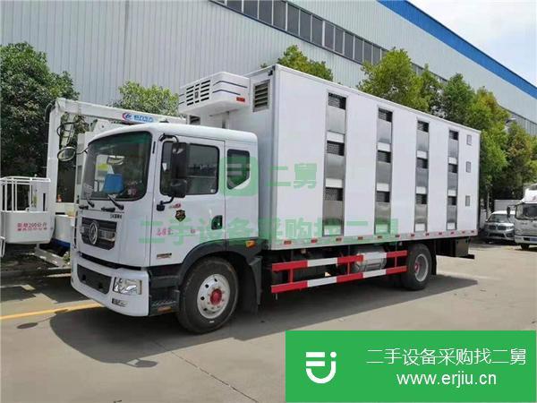 江西出售二手東風多利卡單橋畜禽運輸車