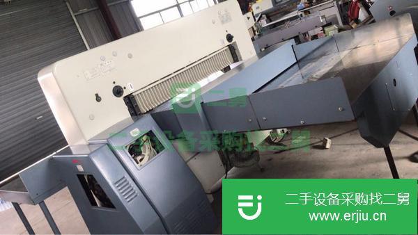 江蘇出售二手中江1370雙軌程控切紙機