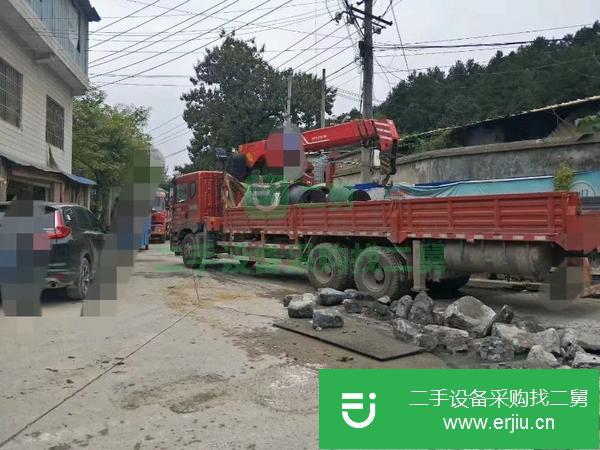 湖南出售二手17年5月三一12噸4節(jié)臂隨車吊玉柴240馬力