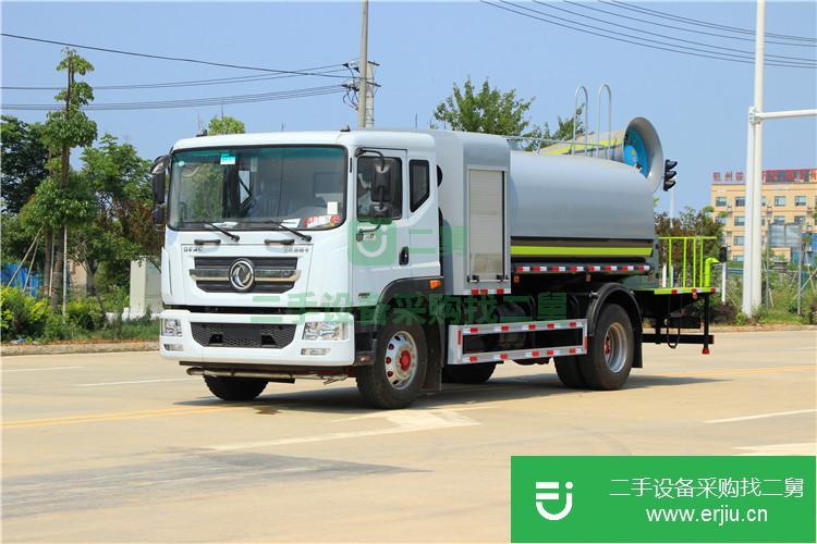 湖北出售二手東風CLW5180GPSD6多功能抑塵噴霧車