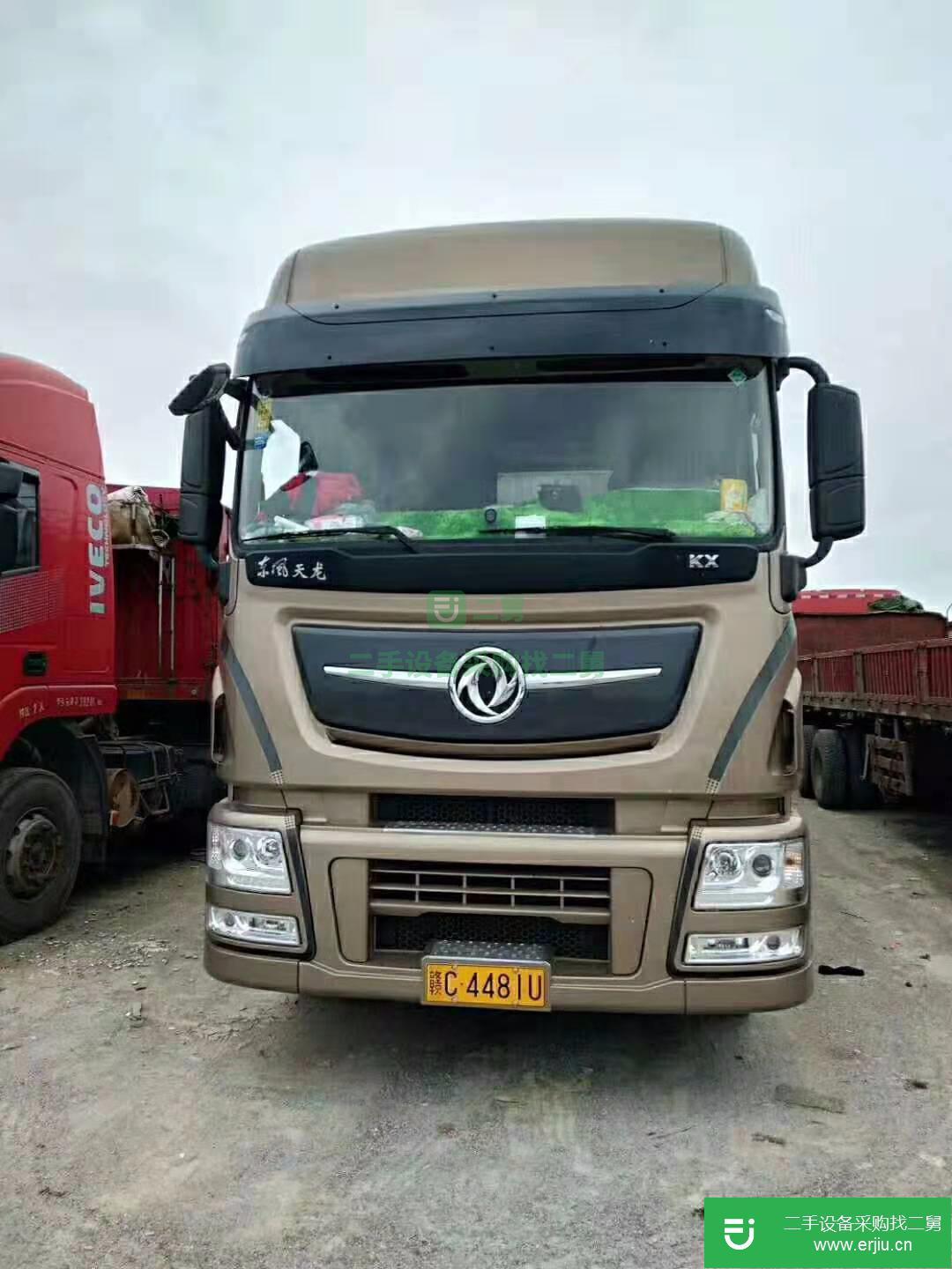 江西出售二手東風(fēng)天龍半掛車