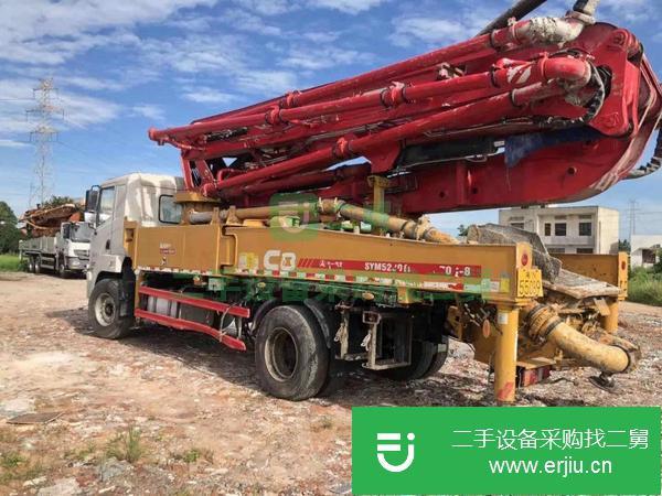 河南出售二手三一國五37米泵車,手續齊全,