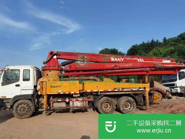 廣東出售二手三一37米泵車原車原況原版漆