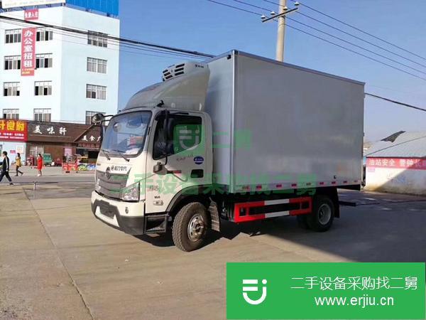 黑龍江出售二手福田瑞沃4米2160馬力冷藏車