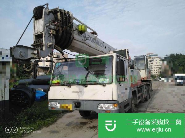 廣東出售二手11年中聯(lián)25V5汽車吊國三