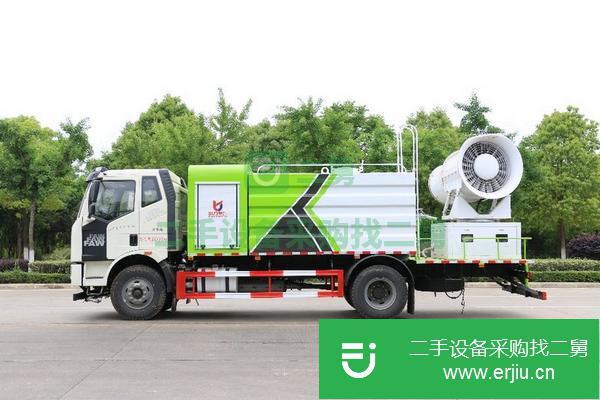 山西出售二手一汽解放15方灑水車