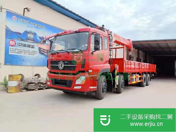 新疆出售二手前四后八三一12噸五節臂隨車吊