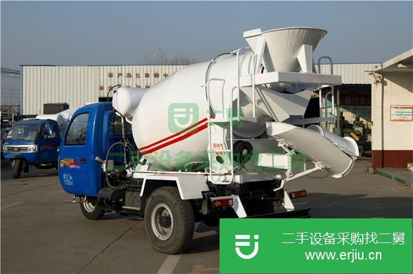 山東出售二手2方三輪攪拌車