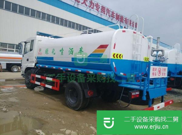 江西出售二手15t東風(fēng)綠化灑水車
