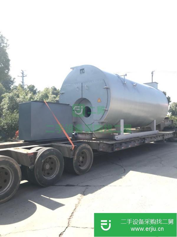 浙江出售二手10噸13kg燃油燃氣蒸汽鍋爐