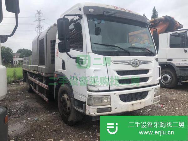湖南出售二手中聯10018國四極光綠車載泵車況一流包過戶或提擋