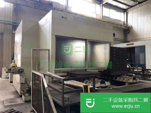 黑龍江出售二手德國(guó)沙爾曼1米雙臺(tái)鏜銑床