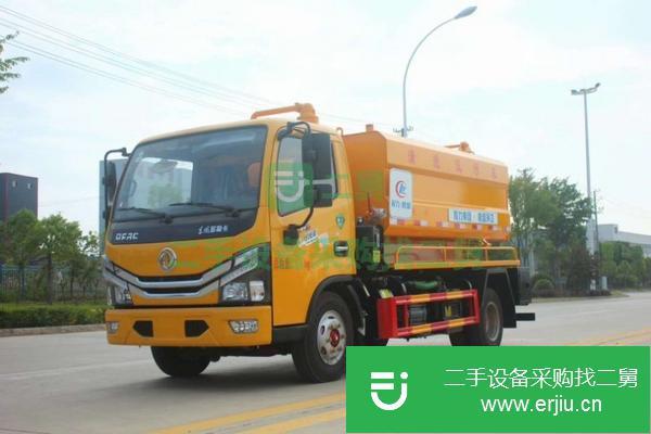 河北出售二手國六東風(fēng)小多立卡藍牌清洗吸污車