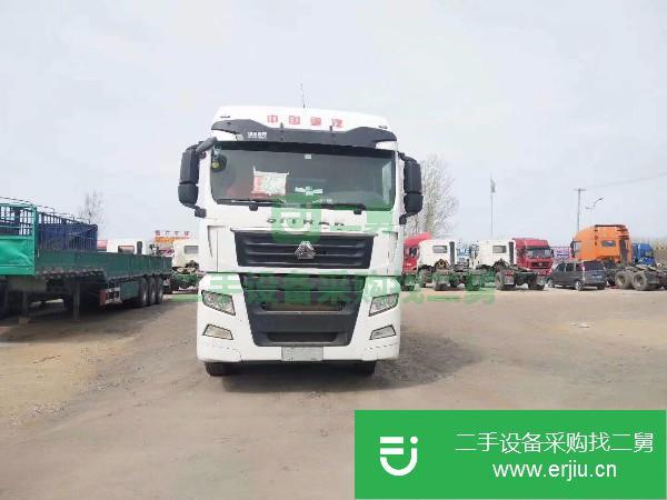 寧夏出售二手重汽汕德半掛車