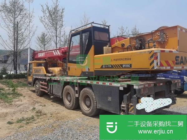 山西出售二手三一重工QY25C汽車吊