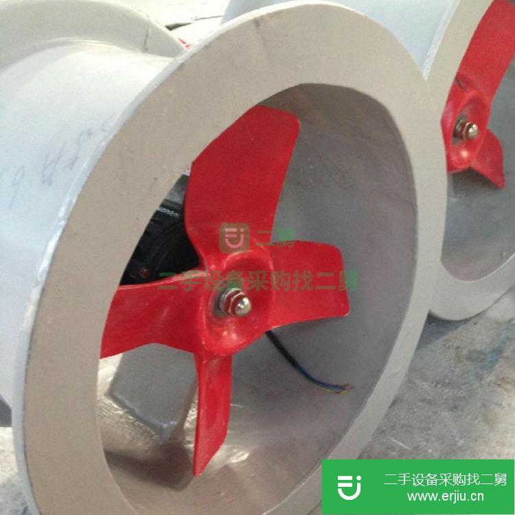 山東出售二手防腐防爆玻璃鋼軸流風機