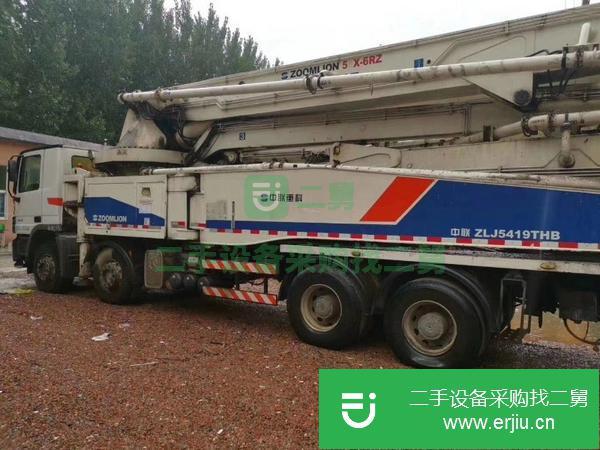 山西出售二手奔馳52米泵車手續齊全
